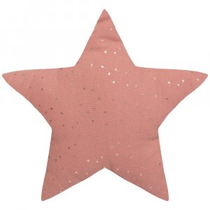 Coussin enfant oya étoile rose terracotta Atmosphera for kids