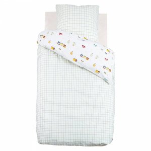 Parure de lit enfant 140x200 cm voiture Atmosphera for kids