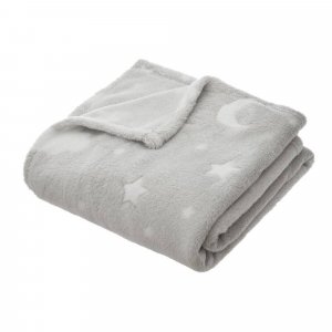 Plaid enfant gris souris Atmosphera for kids