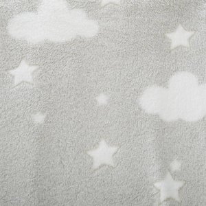 Plaid enfant gris souris Atmosphera for kids