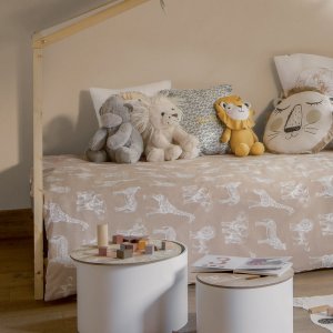 Parure de lit enfant 140x200 cm savane Atmosphera for kids