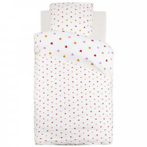 Parure de lit imprimée amour 140 x 200 cm Atmosphera for kids