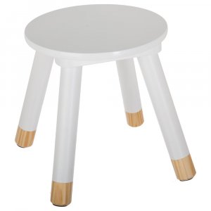 Tabouret douceur blanc Atmosphera for kids