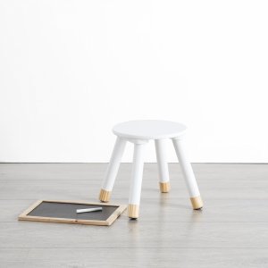 Tabouret douceur blanc Atmosphera for kids