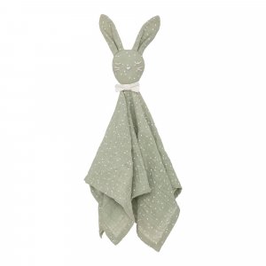Doudou lapin vert Atmosphera for kids
