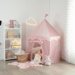 Tente en tissu enfant pop-up rose Atmosphera for kids