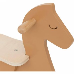 Bascule en bois cheval marron Atmosphera for kids