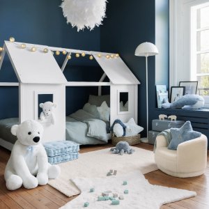 Peluche pieuvre bleu Atmosphera for kids
