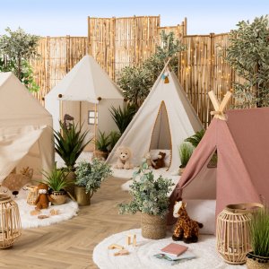 Peluche girafe h28 cm Atmosphera for kids