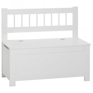 Banc avec coffre à jouet blanc Atmosphera for kids