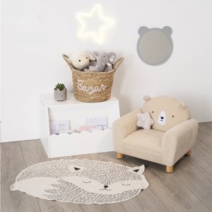 Coffre à jouets avec bibliothèque banc Atmosphera for kids