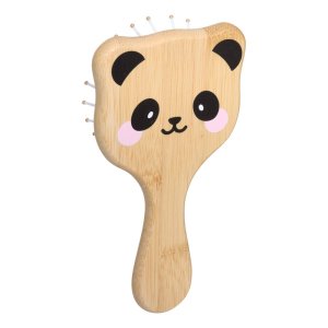 Brosse à cheveux en bambou panda Atmosphera for kids