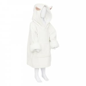Poncho à capuche mouton flanelle Atmosphera for kids