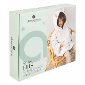 Poncho à capuche mouton flanelle Atmosphera for kids