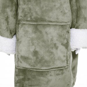 Poncho à capuche dino flanelle Atmosphera for kids