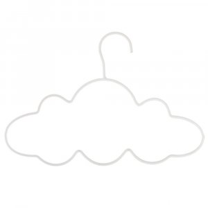 Lot de 3 cintres enfant nuage - modèle aléatoire Atmosphera for kids