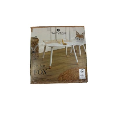 Les imparfaits - table enfant douceur renard