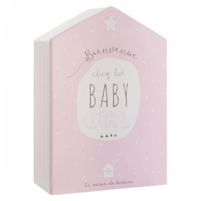 Coffret de naissance 10 tiroirs maison - modèle aléatoire
