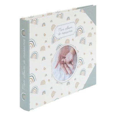 Livre de naissance vert bébé