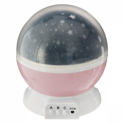 ATMOSPHERA FOR KIDS Veilleuse bébé projection plafond rose