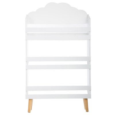 Bibliothèque enfant nuage blanc