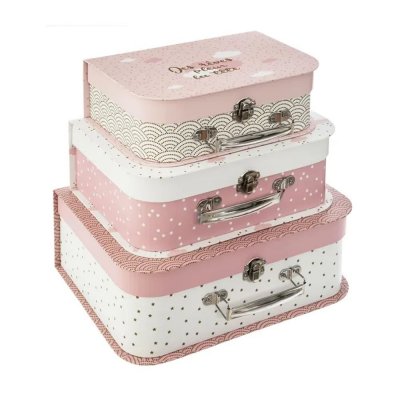 Lot de 3 valisettes douceur