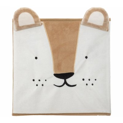 Cube de rangement 29x29 cm lion