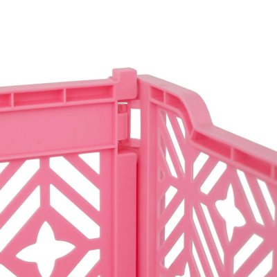 Cagette pliante arry 40 x 30 x 15 cm rose