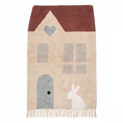 Tapis enfant 100x150 cm maison