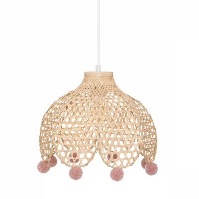 Suspension enfant h22 cm bambou