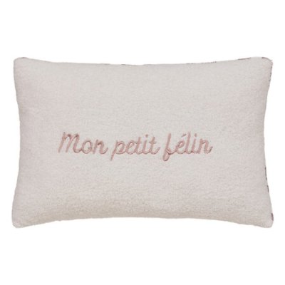 Coussin enfant jaiko félin 38 x 58 cm
