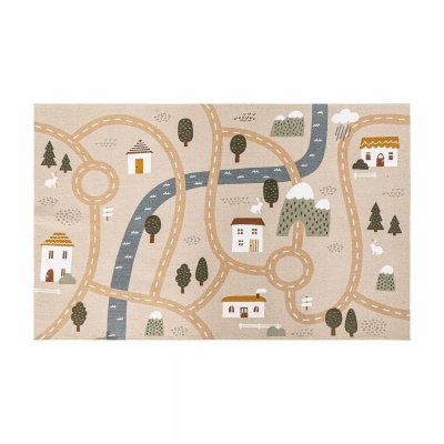 Tapis enfant 100x150 cm route