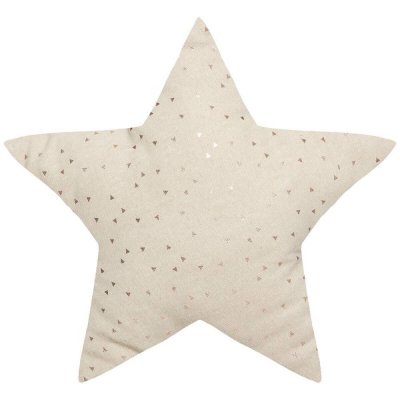 Coussin enfant oya étoile beige