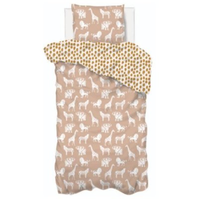Parure de lit enfant 140x200 cm savane