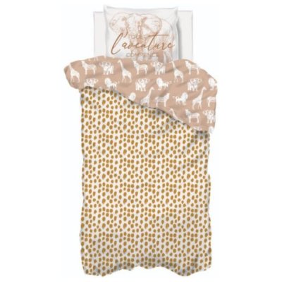 Parure de lit enfant 140x200 cm savane