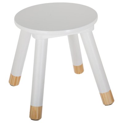 Tabouret douceur blanc