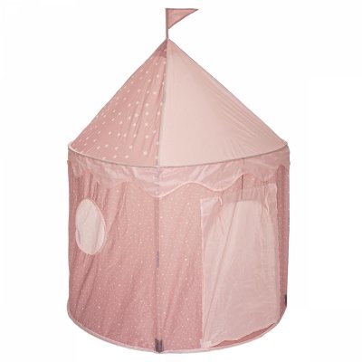 Tente en tissu enfant pop-up rose