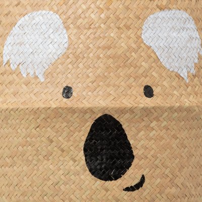 Panier de rangement pliant roseau koala