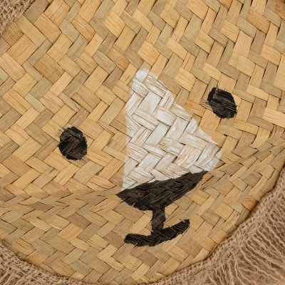 Panier de rangement pliant roseau lion