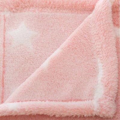 Plaid phospho 125x150 rose