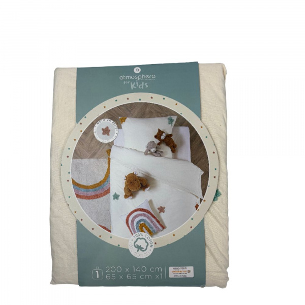 Les imparfaits - parure de lit enfant 140x200 cm étoile Atmosphera for kids