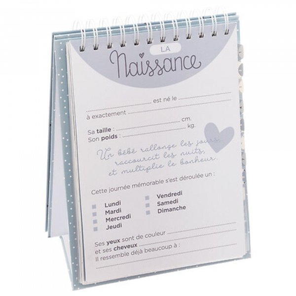 Livre de naissance 100 pages Atmosphera for kids