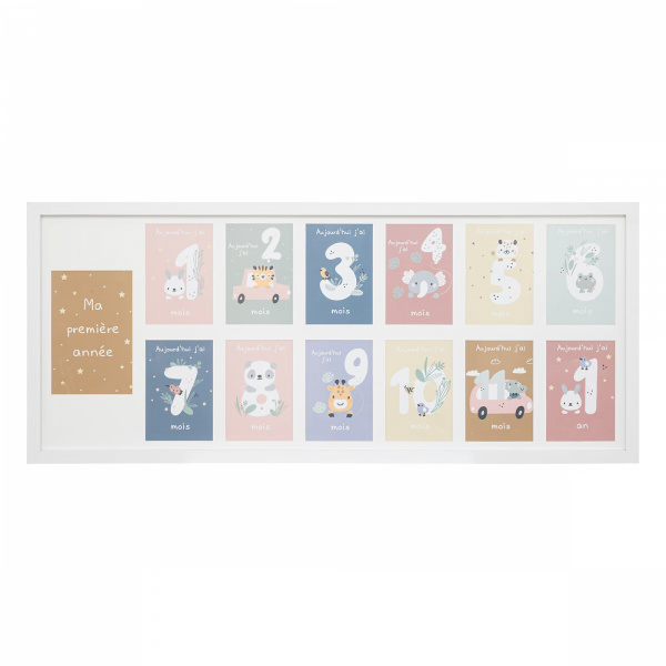 Pêle-mêle 13 photos ma 1ère année Atmosphera for kids