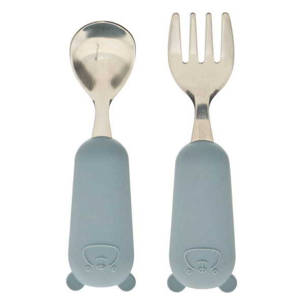 Set de couverts enfant bleu cuillère et fourchette Atmosphera for kids