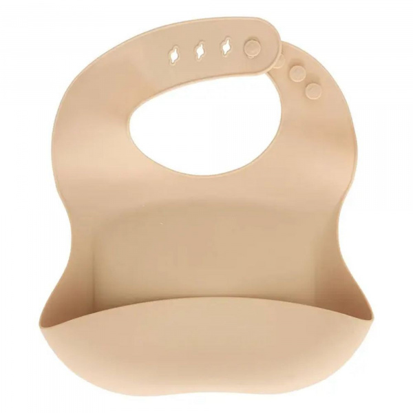Set bavoir et cuillère yum - beige Atmosphera for kids