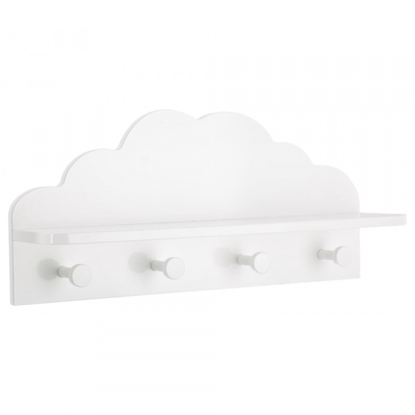 Patères enfant nuage blanc Atmosphera for kids