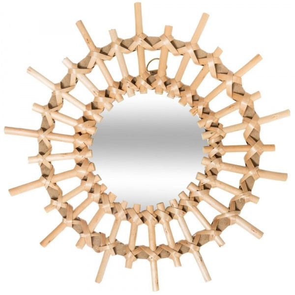 Lot de 3 miroirs en rotin soleil Atmosphera for kids