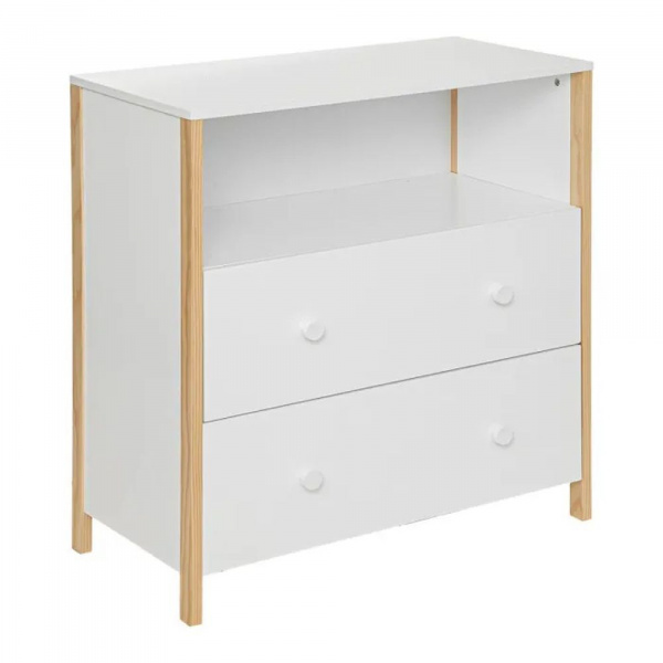 Chambre duo bébé lit 60x120cm et commode - kima Atmosphera for kids