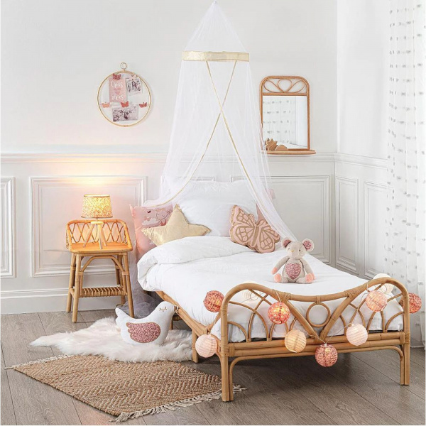 Table de chevet rotin Atmosphera for kids