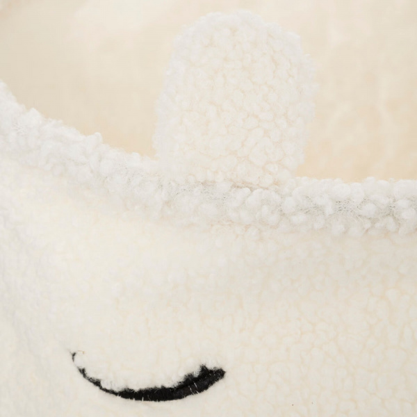 Panier de rangement h40 cm ours bouclette Atmosphera for kids